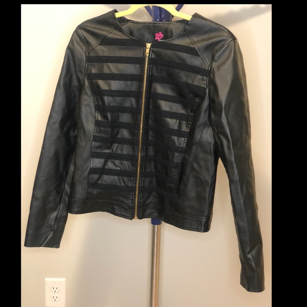 Leather jacket